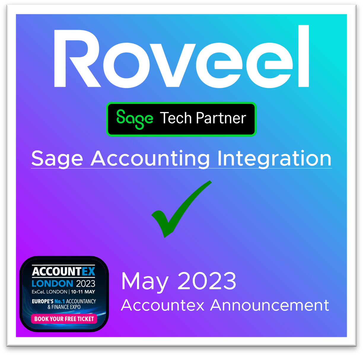 New Sage Accounting Integration Announced