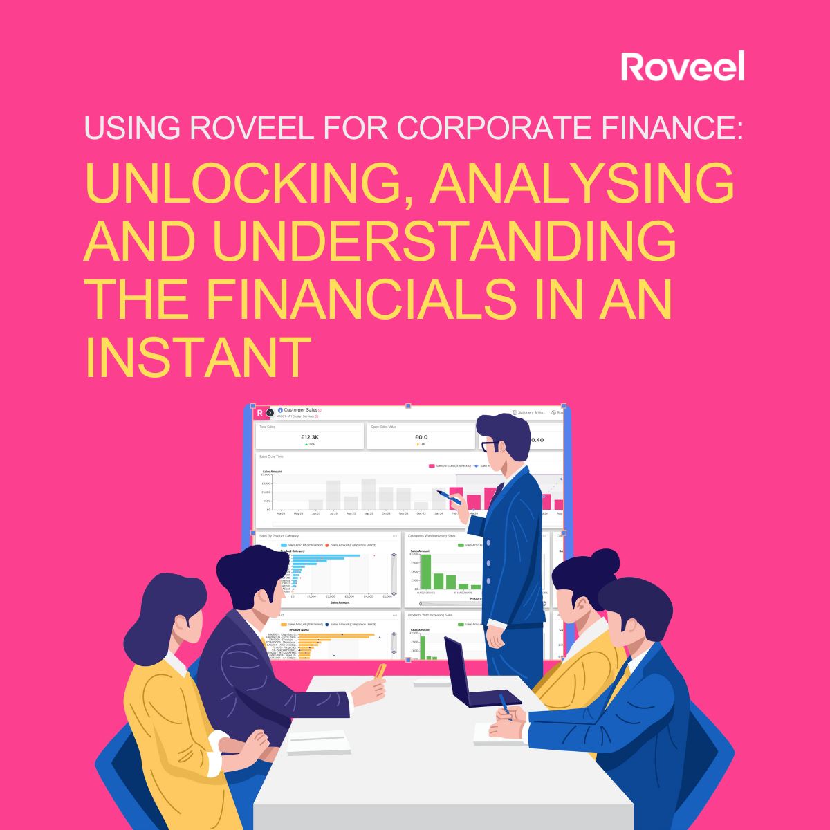 Using Roveel for Corporate Finance: Unlocking, analysing and understanding the Financials in an instant