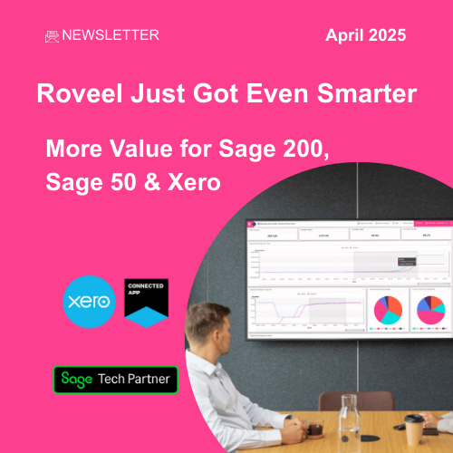 April 2025 Newsletter: New Reports for Sage 200 & Xero, TV Screen and more