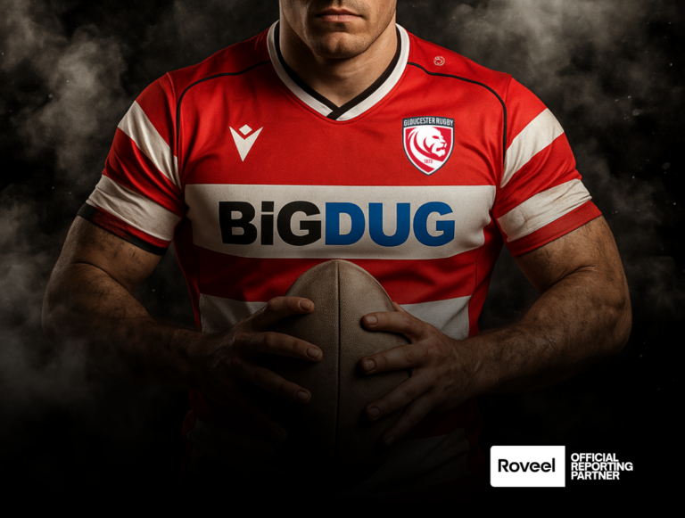 Official Reporting Partner to Gloucester Rugby