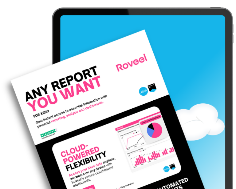 Roveel Dashboards for Xero Reporting