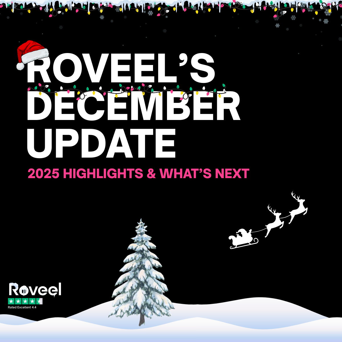 Roveel’s December Update: 2025 Highlights & What’s Next
