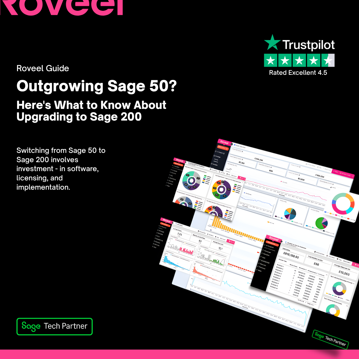 Roveel Guide: Outgrowing Sage 50? Here’s what to know about upgrading to Sage 200