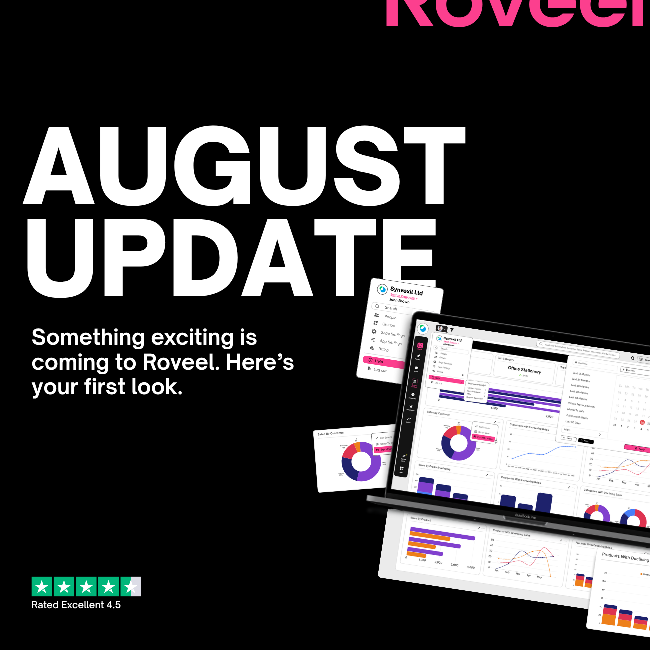 August Update Roveel