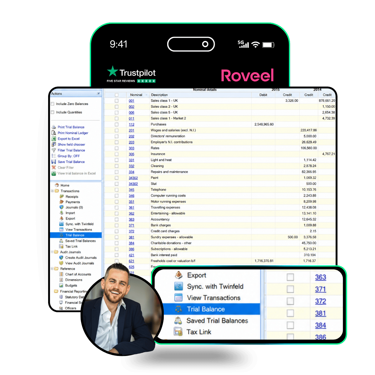 Sage 200 Trial Balance